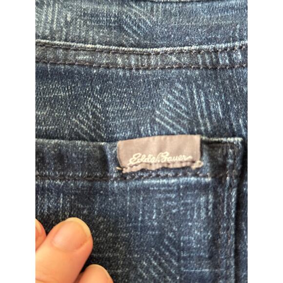 Eddie Bauer Slightly Curvy Skinny Ankle Jeans β Size 14 - Picture 5 of 10